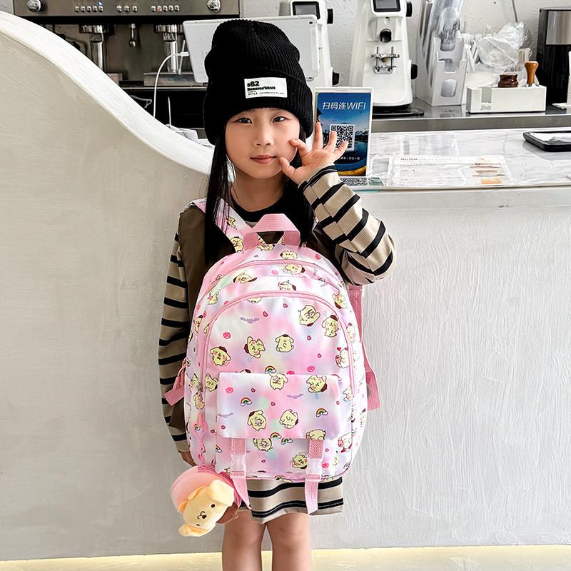 My Melody Cartoon Kids Backpack With Breathable Canvas For Kindergarten Daily Use