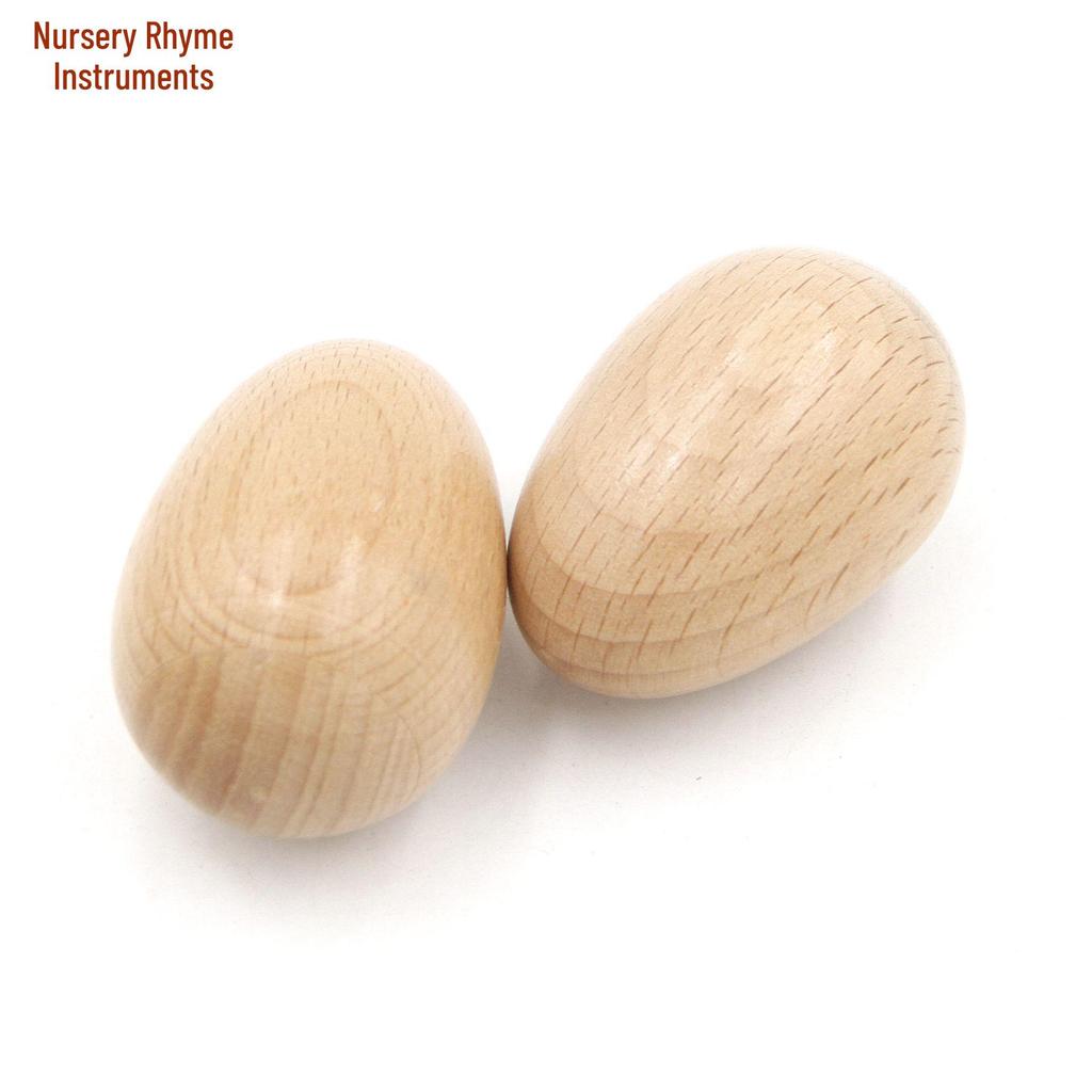 Orff Wooden Sand Eggs in Stock