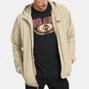 Under Armour Logo Print Breathable Long Sleeve Jacket Men Jackets Light-Khaki 1377171-289
