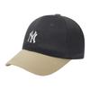MLB Cotton Baseball Caps Unisex Charcoal Gray Fashion 3ACP3404N-50CGS