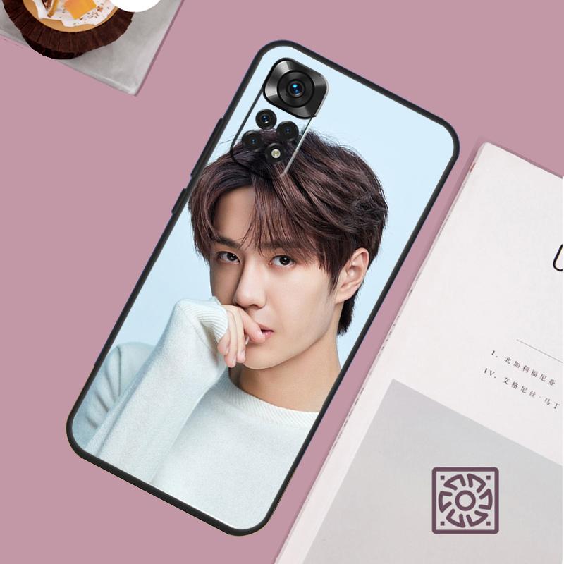 Wang Yibo Phone Case For Xiaomi Redmi Note 13 12 12S 12C 13C 10 10C 9 9C 10S 11S 11 Pro Soft Cover