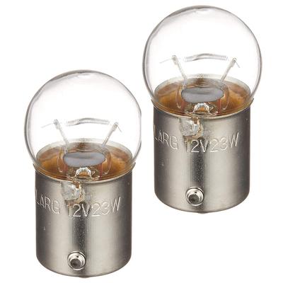Daytona 24252 Motorcycle Turn Signal Valve, 12 V, 23 W, Single Ball, Clear, Set of 2