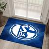 Tappeto in Velluto di Cristallo Design Schalke 04 Accogliente Non?Tappeto Stampato Antiscivolo per Camera da Letto Soggiorno Ingresso