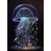 Vibrant Colorful Jellyfish Marine Wildlife Posters Nautical Coral Prints Canvas Painting Wall Art Picture Home Living Room Decor