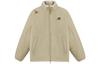 New Balance JHI Velvet Jackets Unisex Khaki Stand Collar Moderate NQA89013-IV