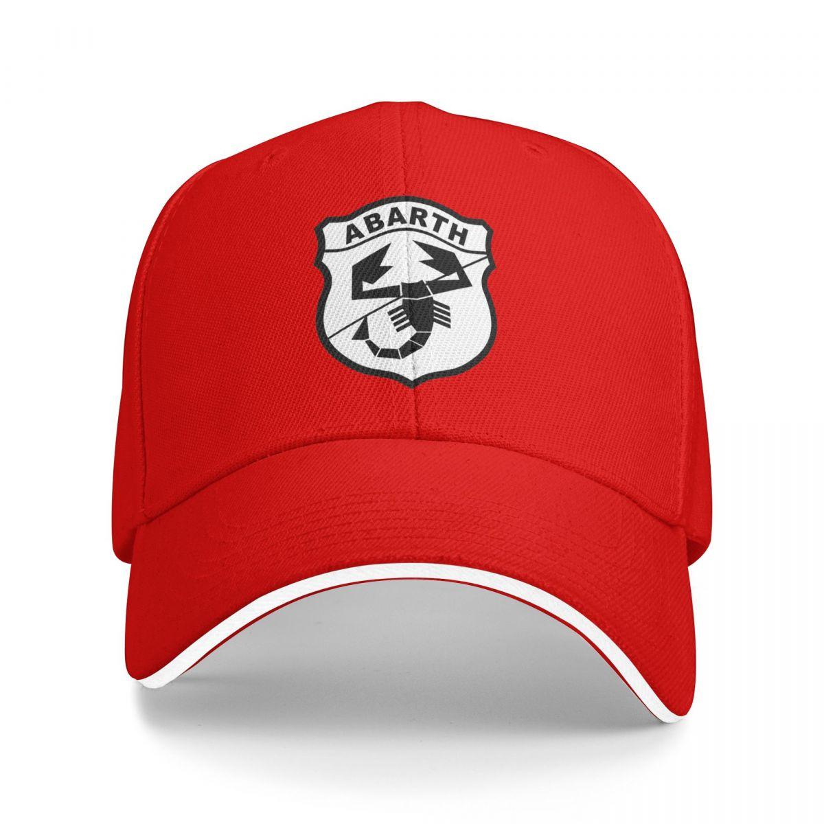 

Unisex Baseball Hats Adesivo Scorpione Abarth Print Outdoor Streetwear Summer Sports Baseball Caps Hip Hop Cap Casquette Hats One Size