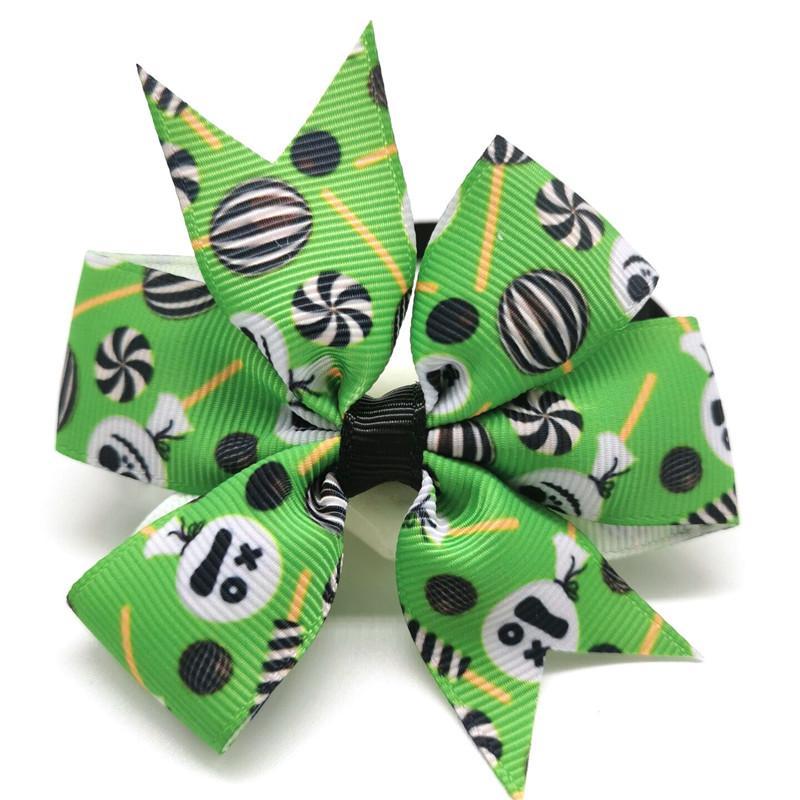 50/100pcs Handmade Halloween Dogs Bowties Bowknot for Small Medium Dog Cat Bow Ties Necktie Pet Holiday Party Products