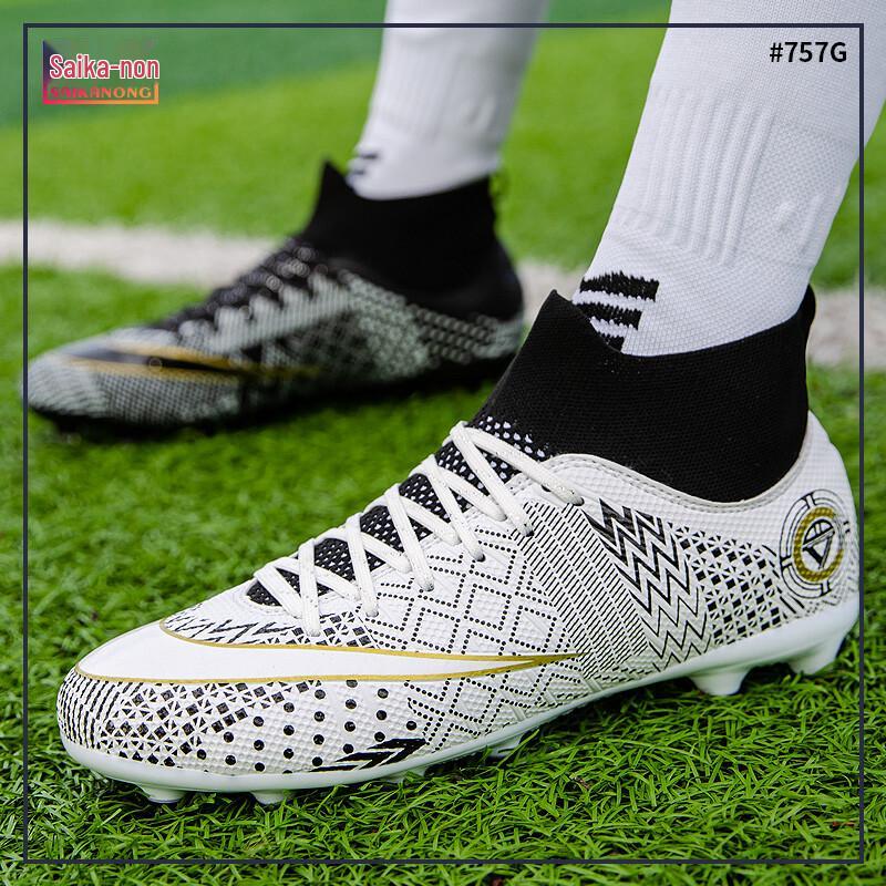 Saikanon High-Top AG Cleats Soccer Shoes A757G 41