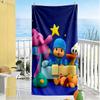 Pocoyo Beach Towel Super Soft Microfiber Quickdry Fabric Comfortable Lightweight Suitable for Sports, Travel, Swimming, Yoga, Bathroom, Beach, And Poo