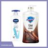 Safeguard Deep Ebony Rose Shower Gel & Vaseline Body Lotion Set