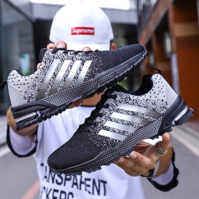 Men's and Women's Flats Fashion Casual Sneakers Couple Walking Shoes Outdoor Breathable Fitness Running Shoes Men Shoes
