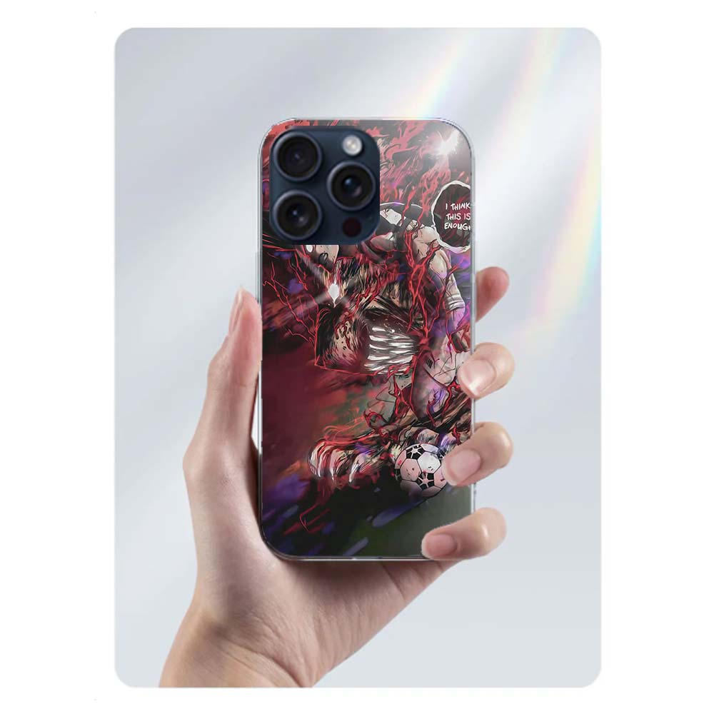 Blue Lock Anime Clear Phone Case For Iphone 17 Air 16 Pro Max 15 Pro 14 Plus 17E 16E 11 13 12 Mini Cover Cases Fundas Cell TPU C