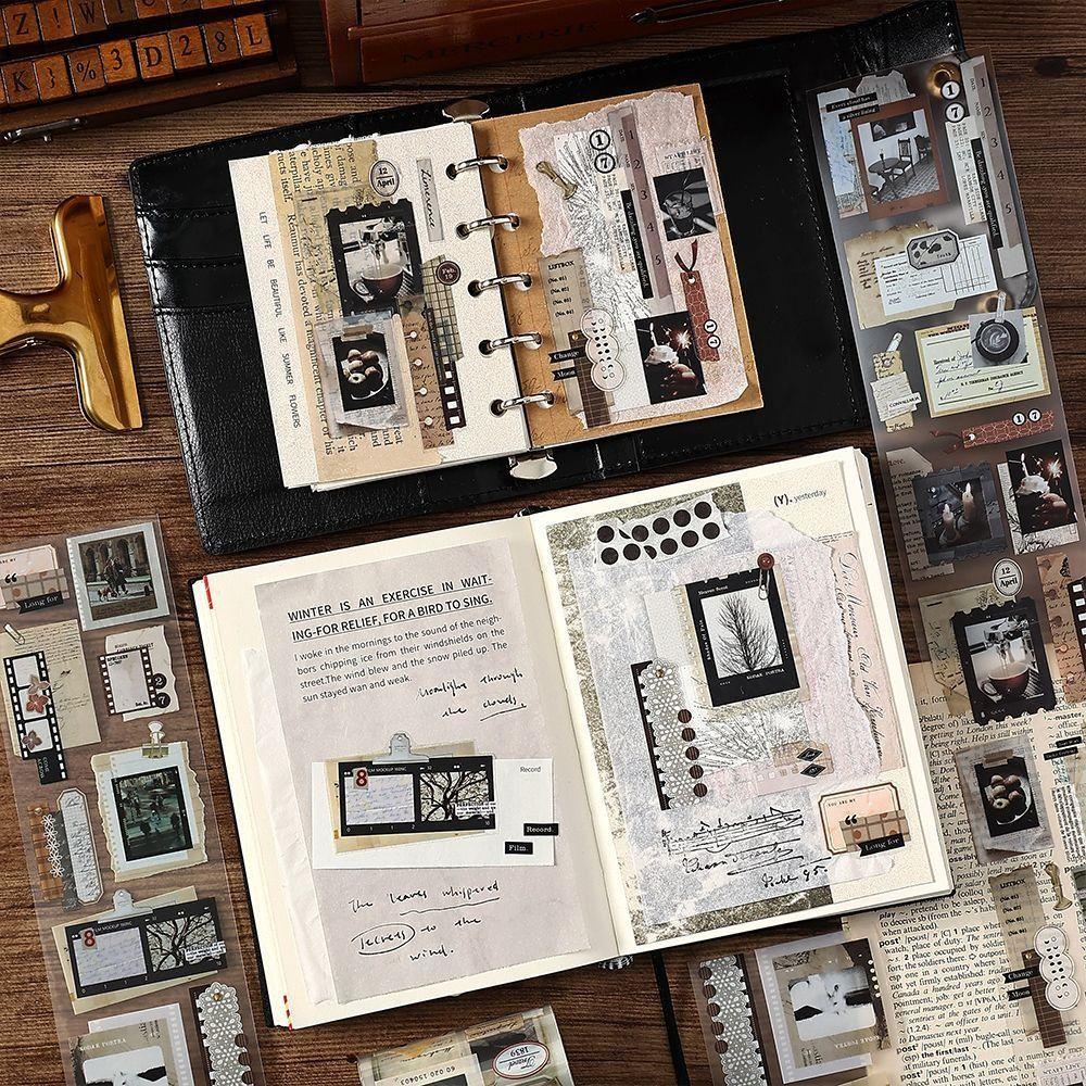 PET Washi Tape DIY Scrapbook Tape New Masking Tapes Gift Wrapping