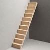 DIY Mini Stairway Model Miniature Stairs with Handrail Cute 1:12 Dollhouse Furniture  Scene Props