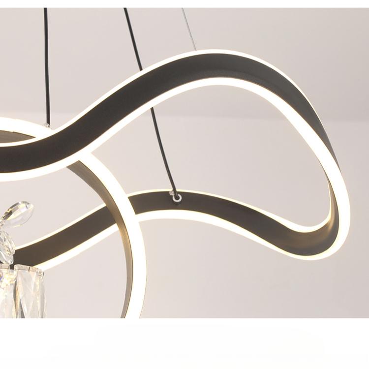 Modern Minimalist Long Dining Table, Bedroom, Living Room, Chandelier