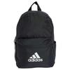 Recycled Polyester Plain Weave Fabric Backpack Unisex Black IW4171