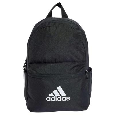 Recycled Polyester Plain Weave Fabric Backpack Unisex Black IW4171