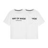 Li-Ning Wade Series Letter Print Casual T-Shirt Men Tops White AHSS439-2
