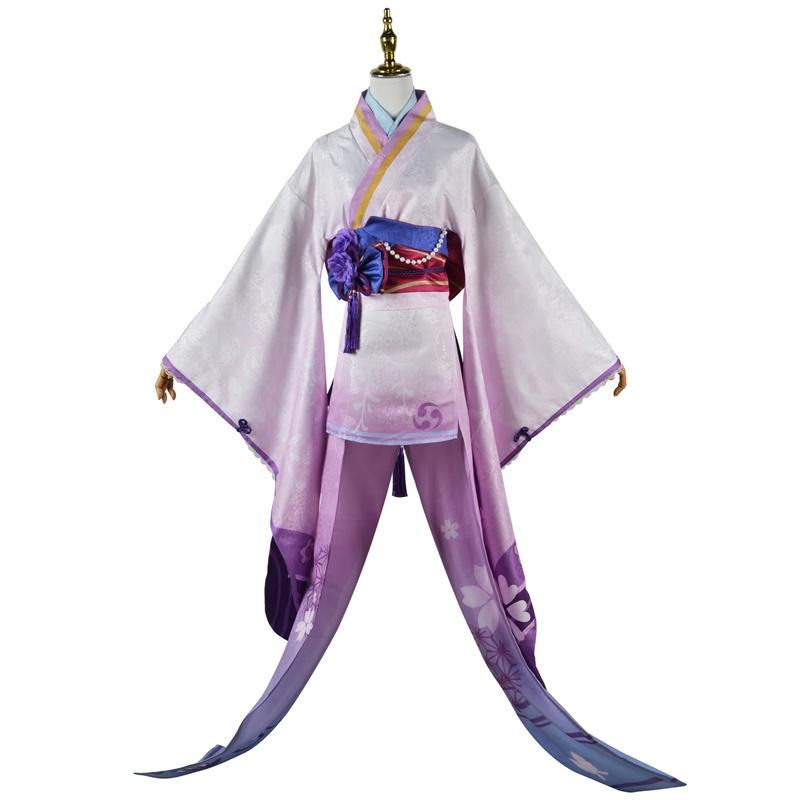 

Импакт Райдэн Геншин Макото Косплей Костюм Взрослый Вечеринка Наряжаться Игра Девушки Фанат M