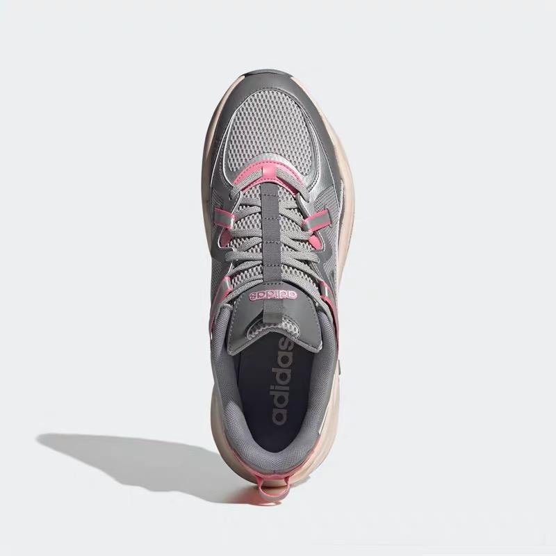 adidas OZWAVE SURGE 2.0 Abrasion Resistant Low Top Chunky Sneakers Unisex Gray Sneakers JQ9254