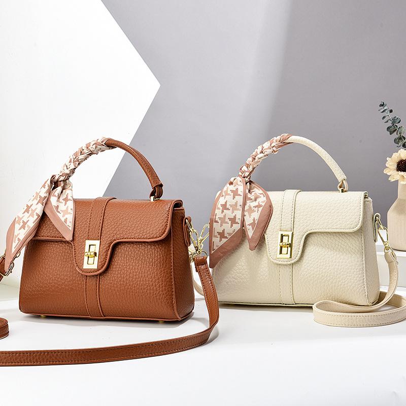 Beliebte Tasche Damen 2025 neue vielseitige Handtasche Damentasche einfache Schulter-Umhängetasche kleine quadratische Tasche Damentasche Tide