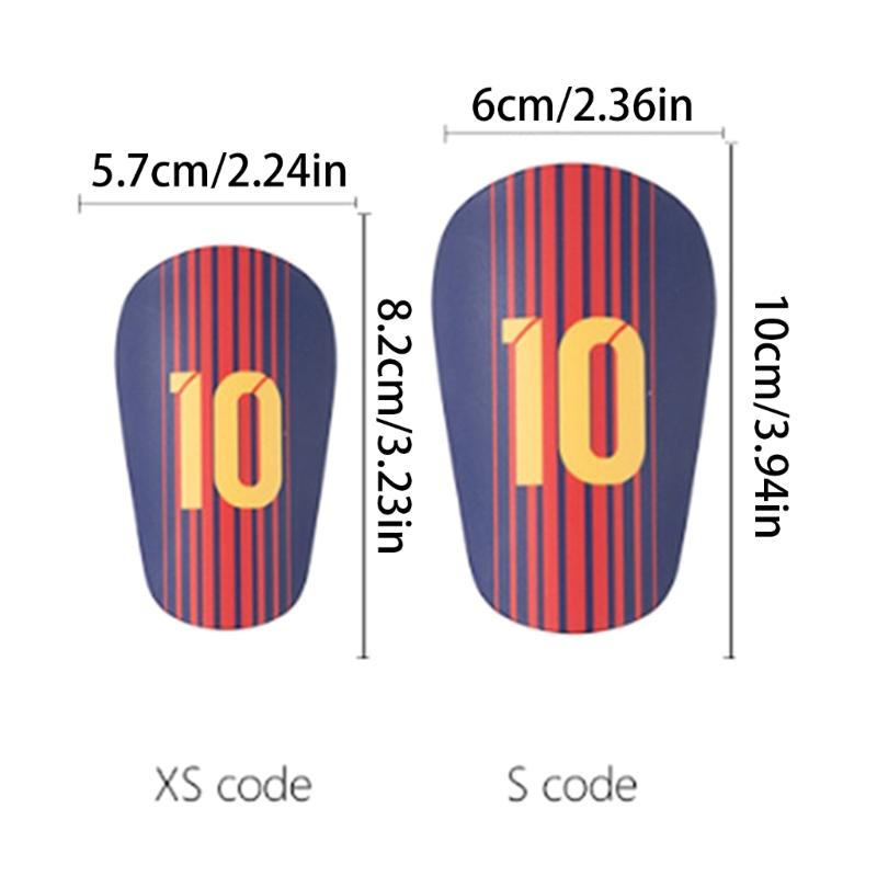 1 pár fotbalových chráničů holení Vybavení pro děti, Ochranné fotbalové vybavení Chrániče holení