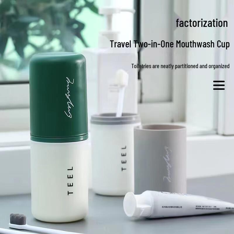 Portable Travel Toothbrush Cup & Storage Case