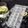 1Pc 21 Grids Thicken Plastic Ice Cube Mold Diy Reusable Whisky Ice Tray Mould