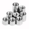 Pack of 10 Coupling Tall Nuts, M8 X 12 X 20mm High, Coupling Nuts, Spacer Round, Joint Nuts, Round Connector Nuts, Made of 304 Stainless Steel