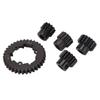 RC Car Gear Set Steel 35T Spur Gear 11T?14T Motor Pinion Gear Replacement for TRAXXAS 15 X?Maxx 6S
