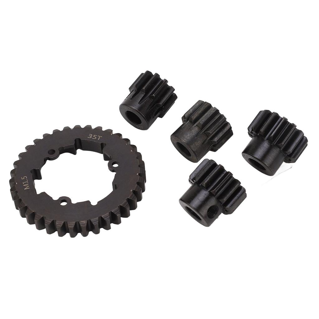 RC Car Gear Set Steel 35T Spur Gear 11T?14T Motor Pinion Gear Replacement for TRAXXAS 15 X?Maxx 6S