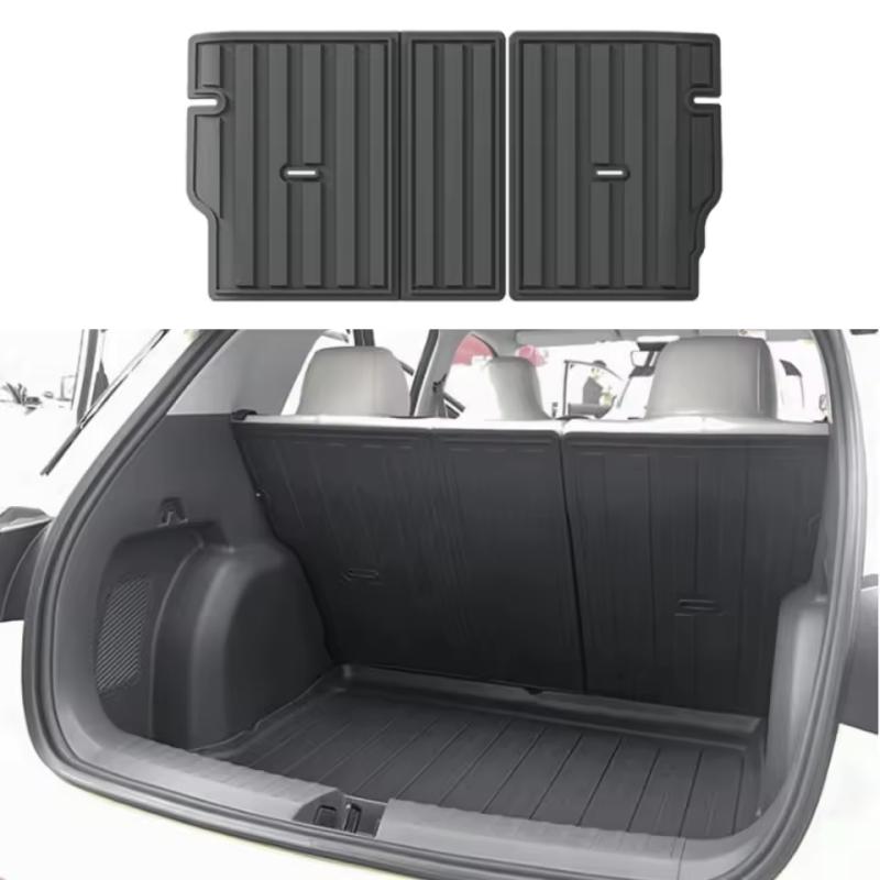 For Geely Star Wishes/EX2 2024-2025 Car Trunk Mat TPE Rear Seat Backrest Pad All Weather Waterproof Floor Liners Trunk Cargo Mat
