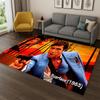 3D Scarface Classic Movie Tony Carpet Rug for Bedroom Living Room Sofa Playroom Doormat Home Decor,Kid Game Area Rug Non-slip