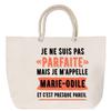 Beach Bag - PLANETEE - Marie-Odile - Rope Handle - Customizable - Large Size