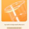 Qie'e Tuantuan Thickened Transparent PP Plastic Cups