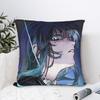 Ado Tour Anime Square Pillow Cases Cushion Covers Funny Zipper Decor Pillowcover for Sofa 45x45cm