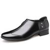 British Luxury Designers Men Pointed White Black Brown Dress Casual Loafers Shoes Male Wedding Dress Homecoming Footwear