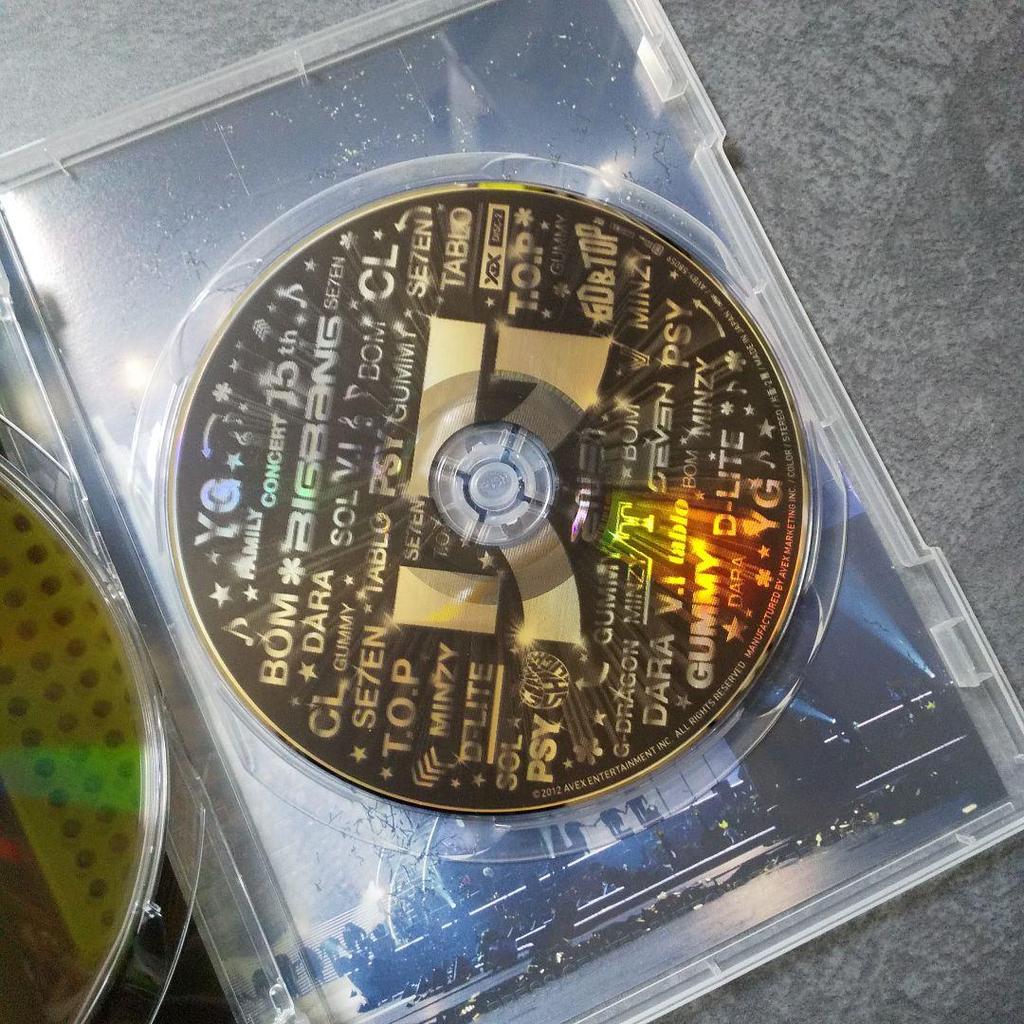 [USED] DVD “2012 YG Family Conce ~” BIGBANG 2NE1