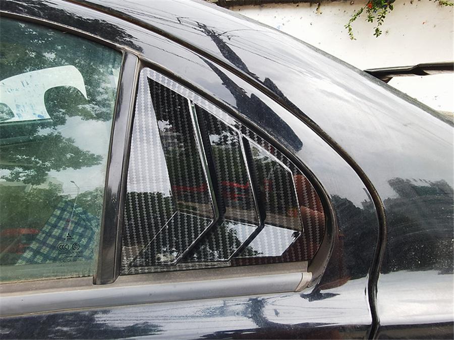 Carbon Fiber Shutter Pair For Mitsubishi Lancer EX 2009-2016