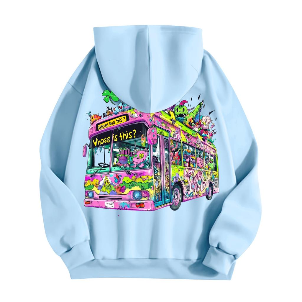 Women's Fashion Lightweight Long Sleeve Pullover With Pockets  Hoodie