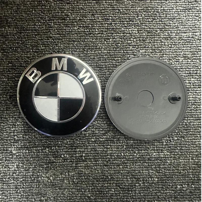 1 Stück Für Bmw E36 F20 E91 E53 E46 E39 E38 E90 E60 X1 X3 X5 X6 X7 Aufkleber Emblem 82mm 74mm Motorhaube Vorne Hinten Kofferraum Logo