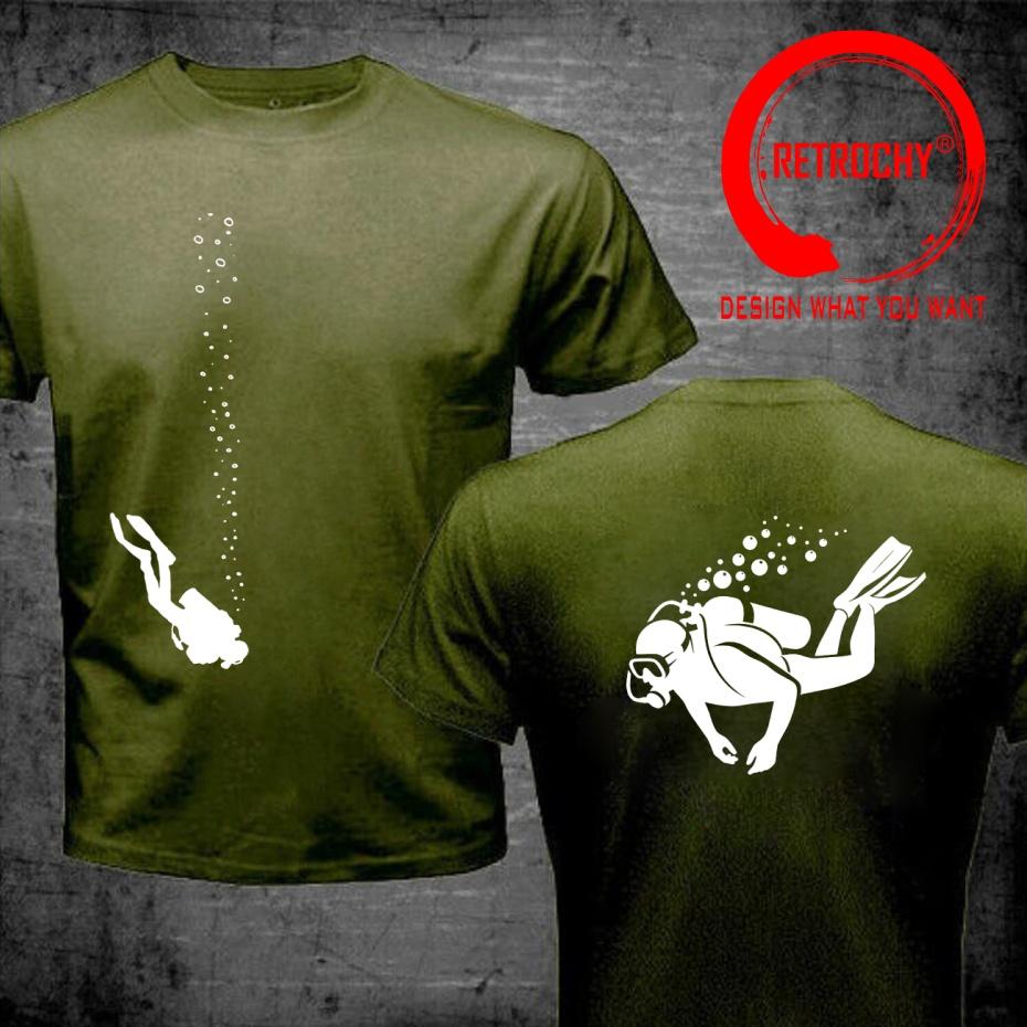 Funny Design Scuba Diving Diver Dive Design Shirt Unisex Fashion Trendy Casual Clothing Stylish Tops Tee Shirt Leisure Tshirt Unisex