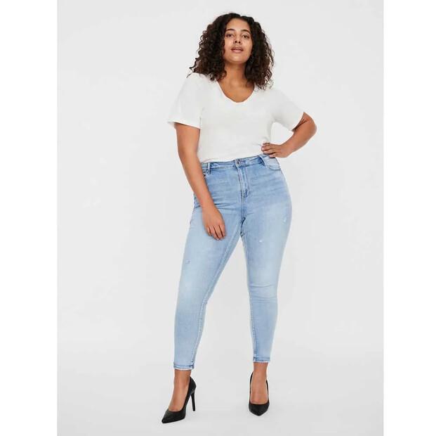 Vero Moda Curve Phia Skinny Fit Gu3162 High Waist Jeans