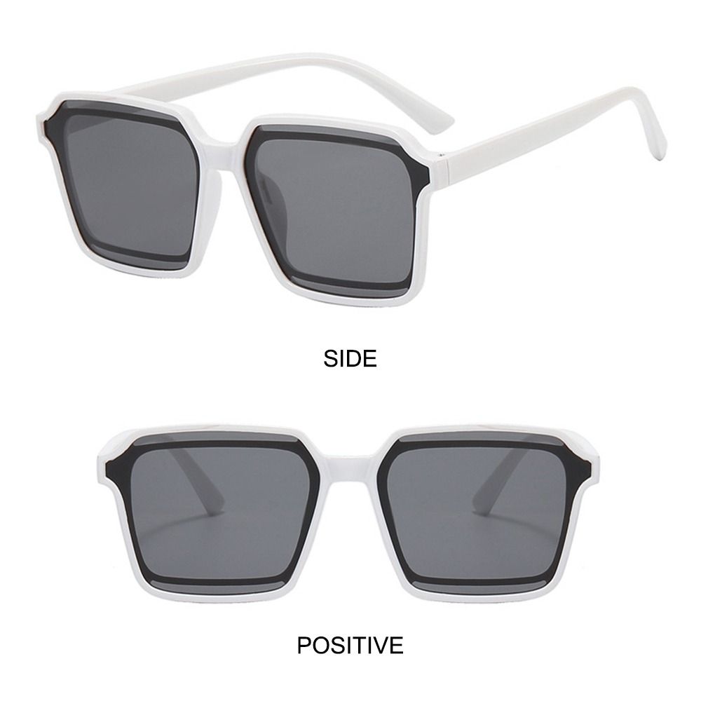 Unique Square Frame Sun Glasses Y2K UV Protection Eyewear Cool Shades  for Women