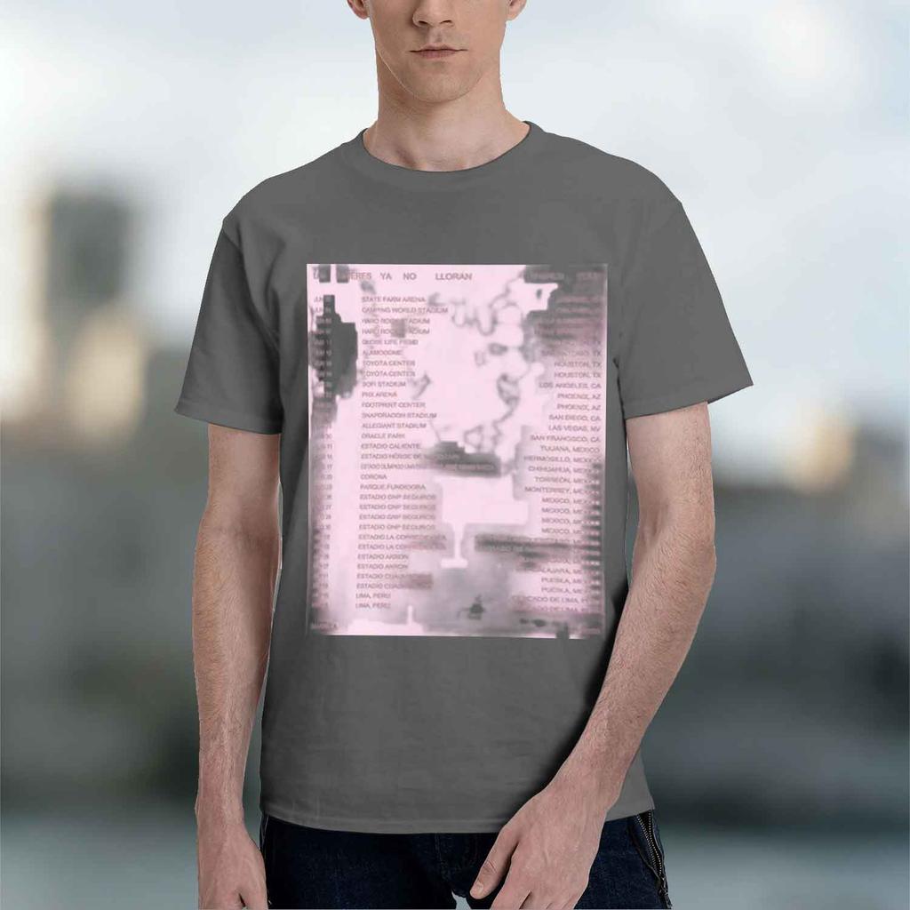 2026 New Model Tee Las Mujeres Ya No Lloran World Tour Tshirts Printing Tshirt Cotton Unisex Short Sleeve T Shirt