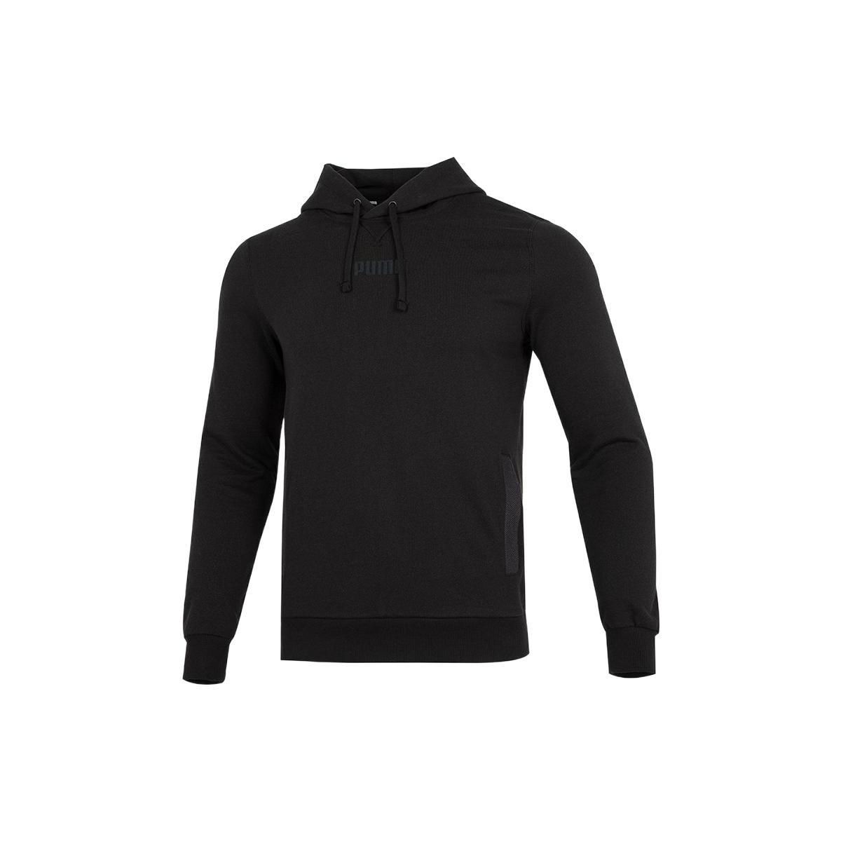 PUMA Modern Basics TR hooded Long Sleeves Solid Color Black Men s 849584-01 L