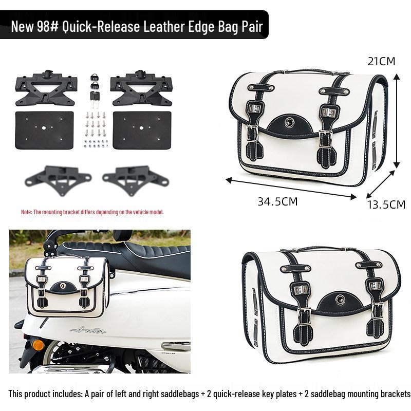 

Motorcycle Scooter CFMOTO 150AURA Youmi 125 Waterproof Leather Edge Travel Bag Honda NS125LA