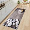 Colored Stone Bathroom Absorbent Non-Slip Floor Mat Kitchen Strip Bedroom Door Mat Living Room Carpet