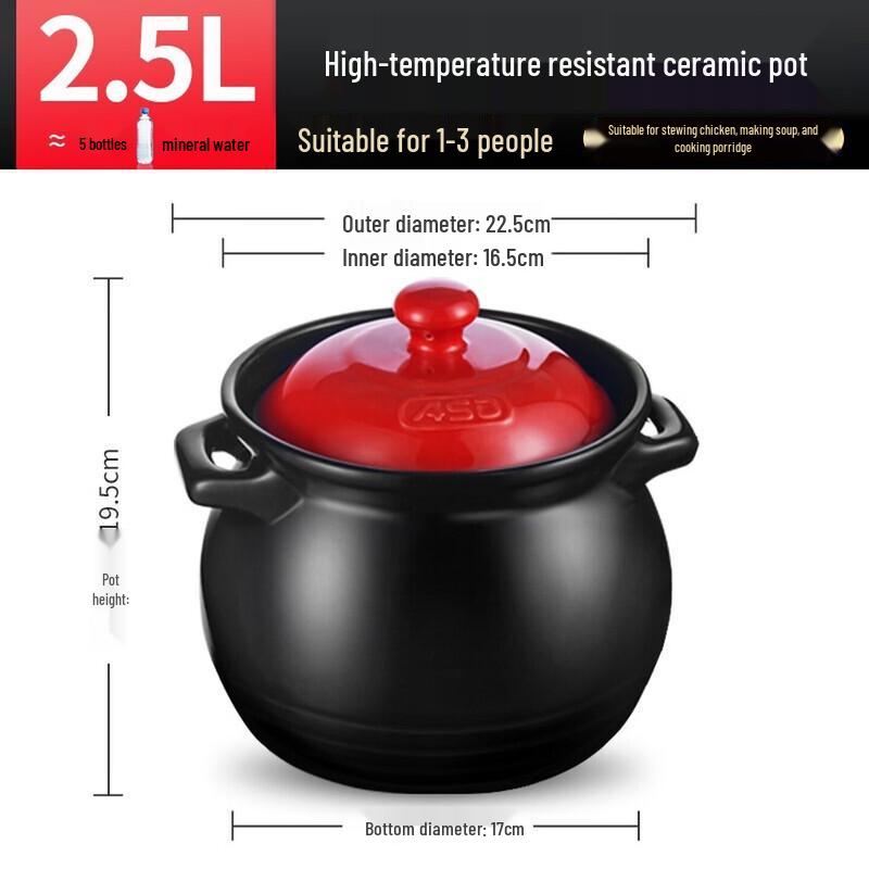ASD Ceramic Soup Pot