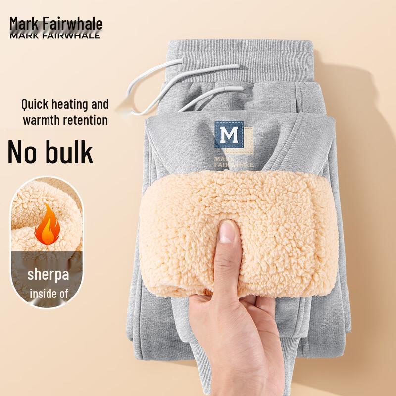 

Mark Huafei Men s Fleece-Lined Loose Fit Sweatpants XL